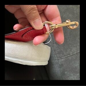 Coach Replacement Straps Brand New, Red Orange